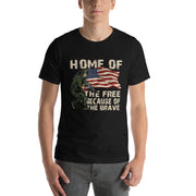 Short-Sleeve Unisex T-Shirt (Home of the Free Because of the Brave)
