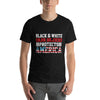 Short-Sleeve Unisex T-Shirt (Black & White Our Blood Protects America)