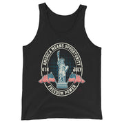 Unisex Tank Top (4th July America Means Opportunity (Freedom Power)